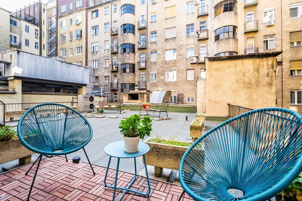 Bpr Charming Design Apartment With Balcony, A/C Budapeste Exterior foto